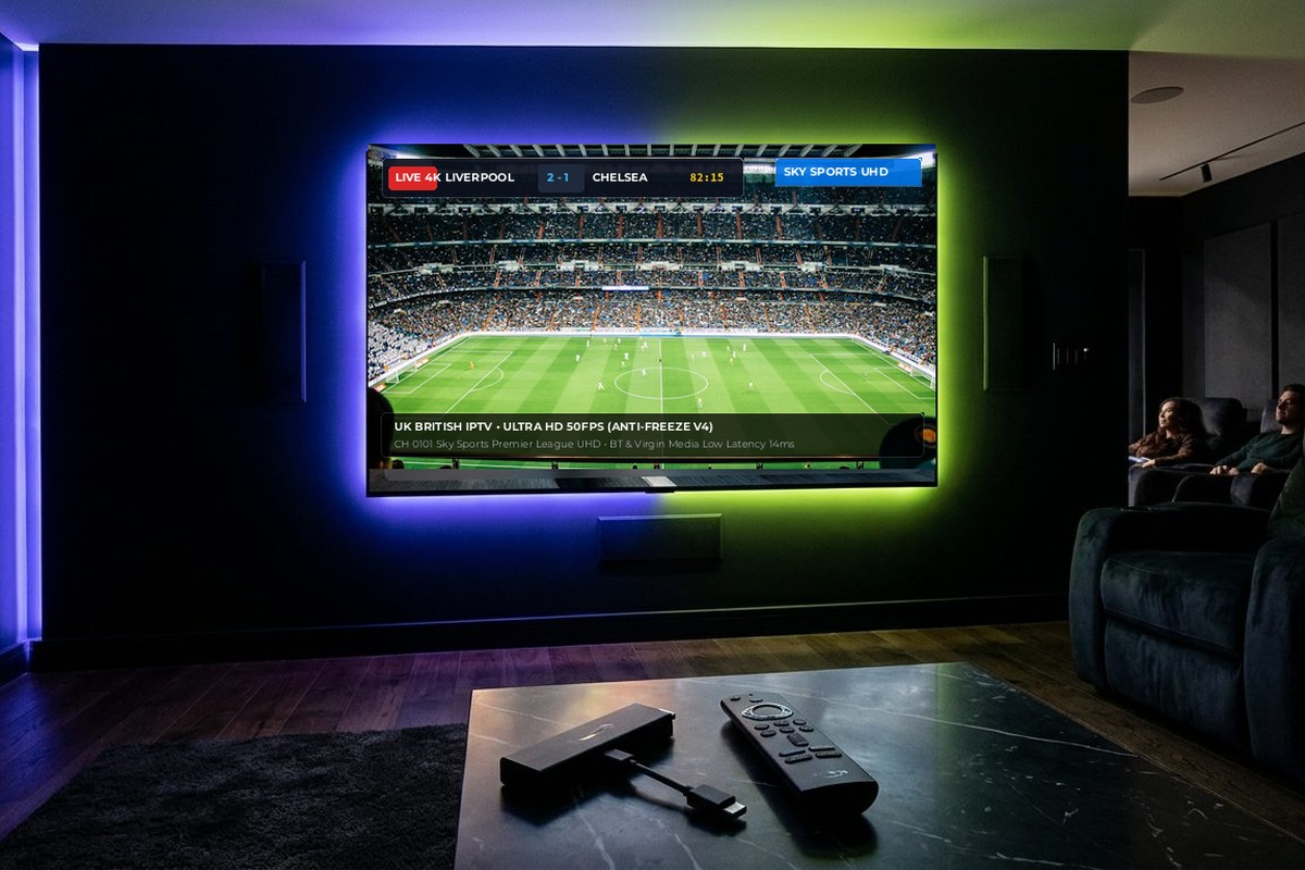 IPTV UK Smart TV and Home Cinema Streaming